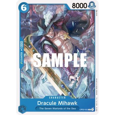 Dracule Mihawk (OP02-055) - Paramount War