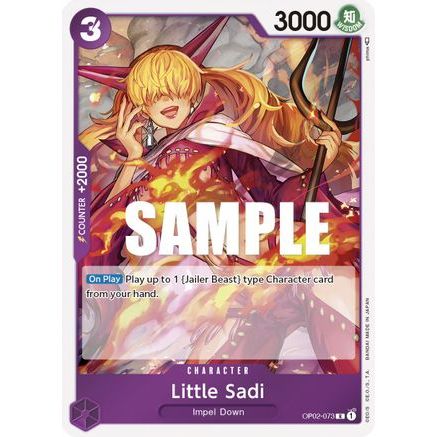 Little Sadi (OP02-073) - Paramount War Foil