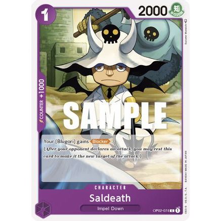 Saldeath (OP02-074) - Paramount War