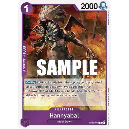 Hannyabal (OP02-083) - Paramount War Foil