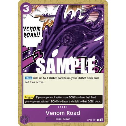 Venom Road (OP02-091) - Paramount War