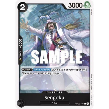 Sengoku (OP02-103) - Paramount War Foil