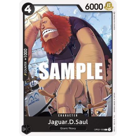 Jaguar.D.Saul (OP02-109) - Paramount War