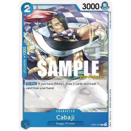 Cabaji (OP02-052) - Paramount War Pre-Release Cards