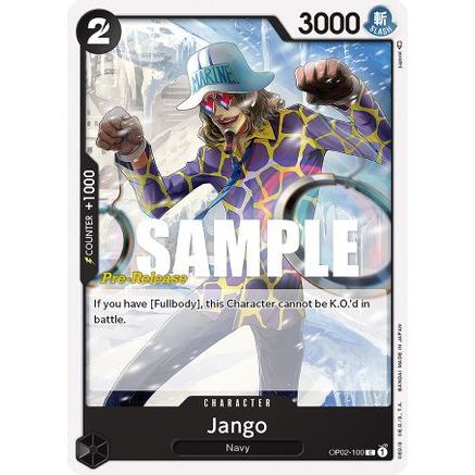 Jango (OP02-100) - Paramount War Pre-Release Cards