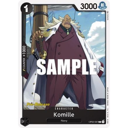 Komille (OP02-097) - Paramount War Pre-Release Cards