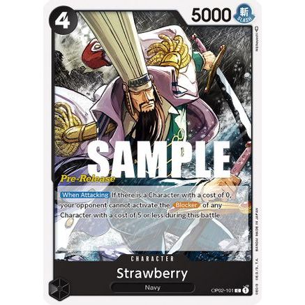 Strawberry (OP02-101) - Paramount War Pre-Release Cards