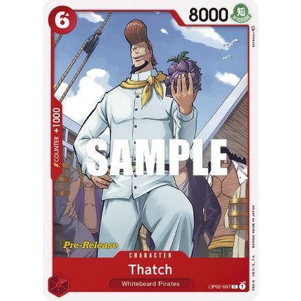 Thatch (OP02-007) - Paramount War Pre-Release Cards