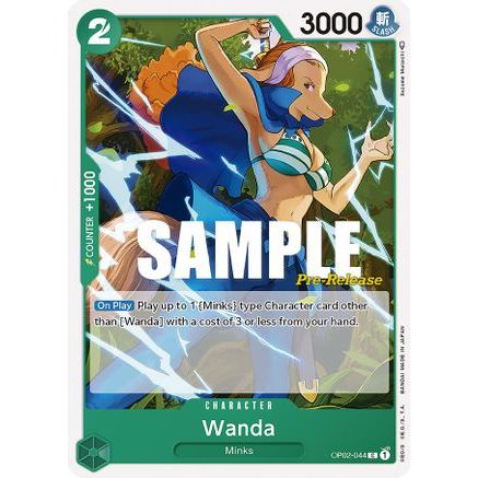 Wanda (OP02-044) - Paramount War Pre-Release Cards