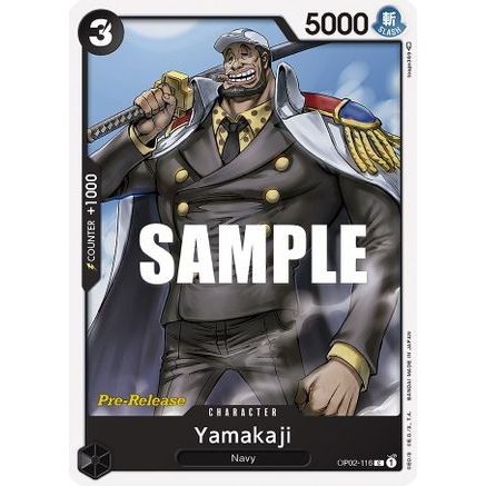 Yamakaji (OP02-116) - Paramount War Pre-Release Cards