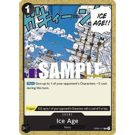 Ice Age (OP02-117) - Paramount War Pre-Release Cards