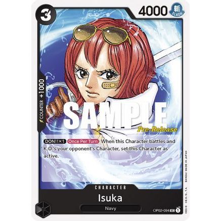 Isuka (OP02-094) - Paramount War Pre-Release Cards