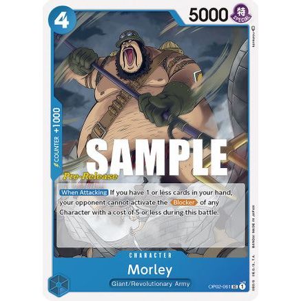 Morley (OP02-061) - Paramount War Pre-Release Cards