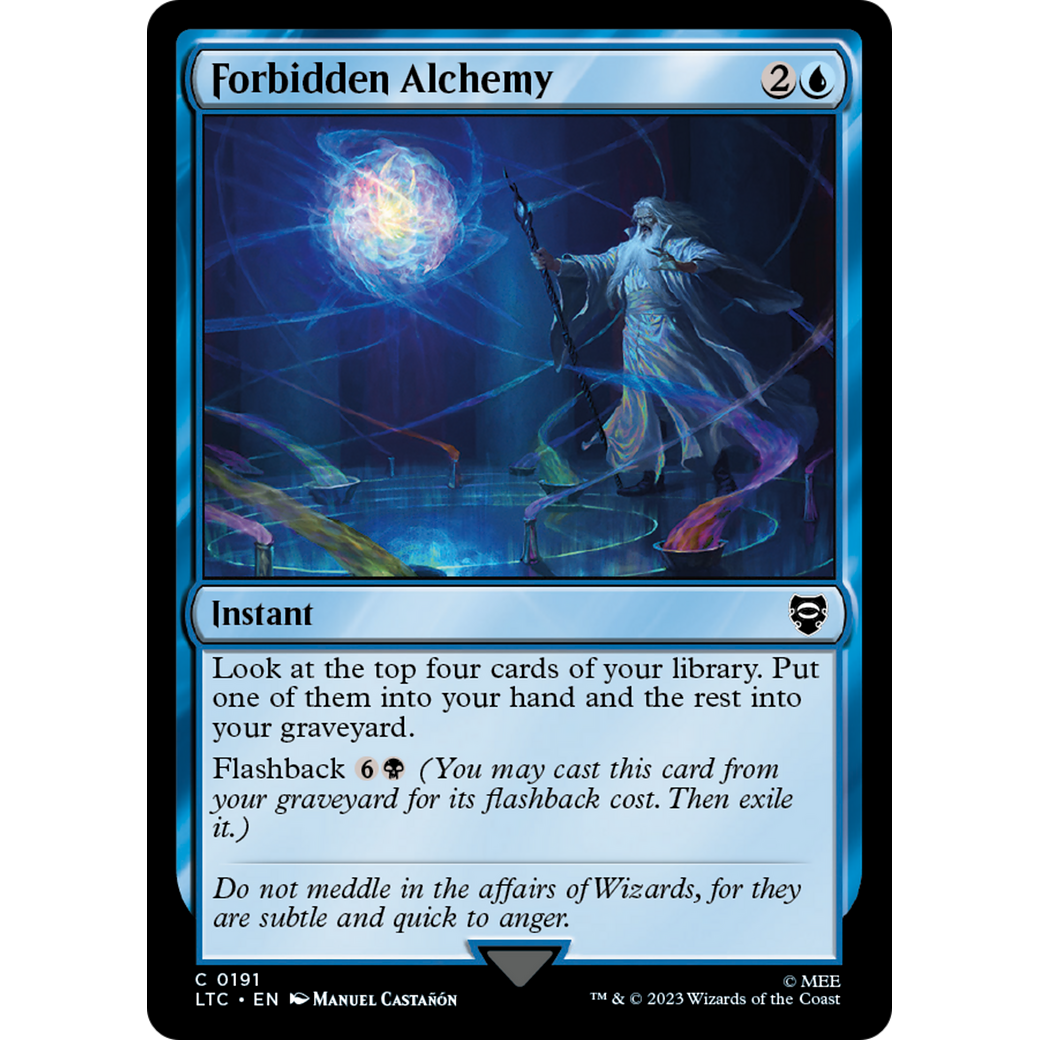 Forbidden Alchemy (LTC-191) - Tales of Middle-earth Commander