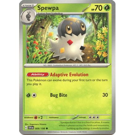Spewpa 9 - SV01 Scarlet & Violet Base Set
