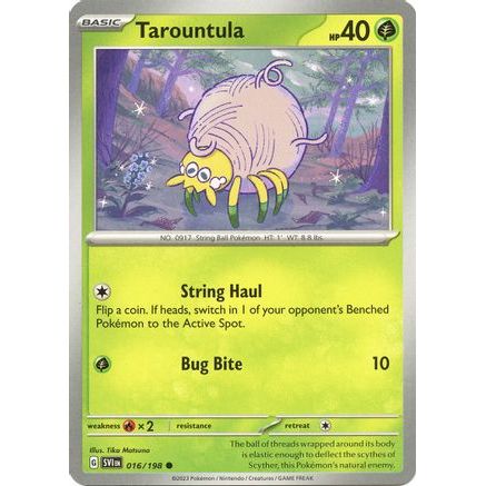 Tarountula - 016/198 16 - SV01 Scarlet & Violet Base Set Reverse Holofoil