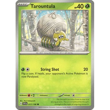 Tarountula - 017/198 17 - SV01 Scarlet & Violet Base Set