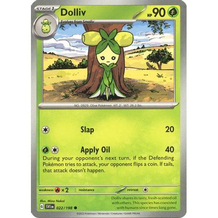 Dolliv - 022/198 22 - SV01 Scarlet & Violet Base Set Reverse Holofoil