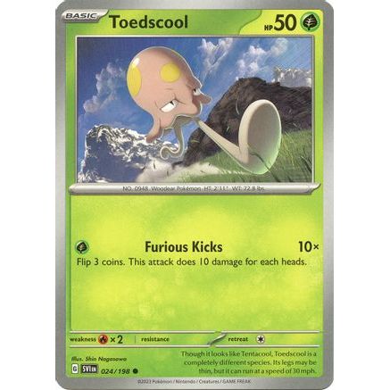 Toedscool - 024/198 24 - SV01 Scarlet & Violet Base Set Reverse Holofoil