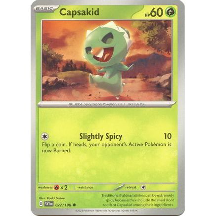 Capsakid - 027/198 27 - SV01 Scarlet & Violet Base Set Reverse Holofoil
