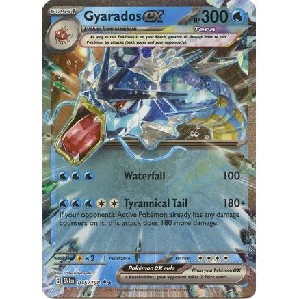 Gyarados ex - 045/198 45 - SV01 Scarlet & Violet Base Set Holofoil