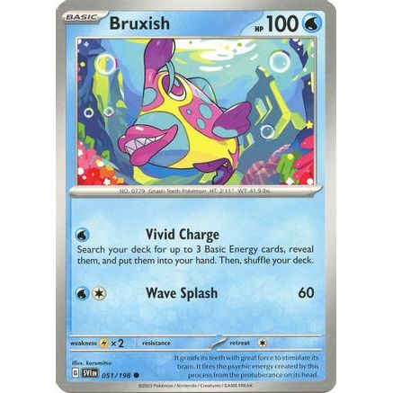 Bruxish 51 - SV01 Scarlet & Violet Base Set Reverse Holofoil