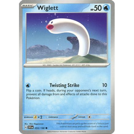 Wiglett - 055/198 55 - SV01 Scarlet & Violet Base Set Reverse Holofoil