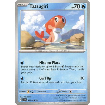 Tatsugiri 62 - SV01 Scarlet & Violet Base Set Reverse Holofoil