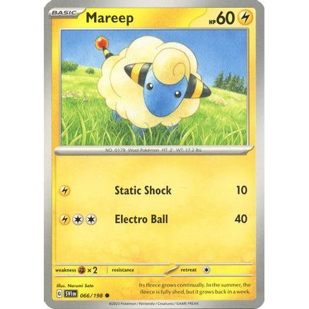 Mareep 66 - SV01 Scarlet & Violet Base Set Reverse Holofoil