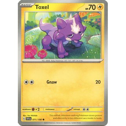 Toxel 71 - SV01 Scarlet & Violet Base Set Reverse Holofoil