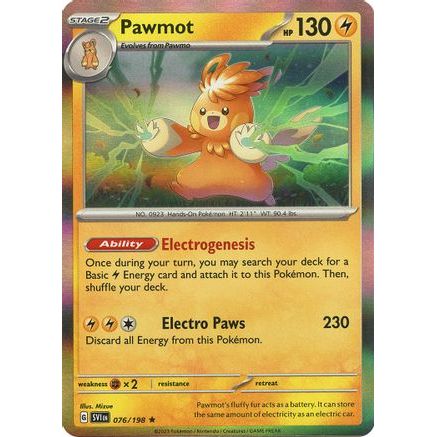 Pawmot - 076/198 76 - SV01 Scarlet & Violet Base Set Reverse Holofoil