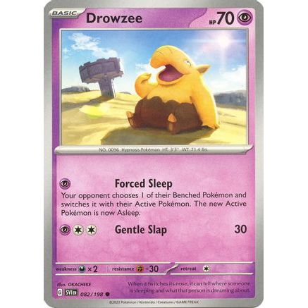 Drowzee - 082/198 82 - SV01 Scarlet & Violet Base Set Reverse Holofoil