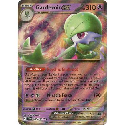 Gardevoir ex - 086/198 86 - SV01 Scarlet & Violet Base Set Holofoil