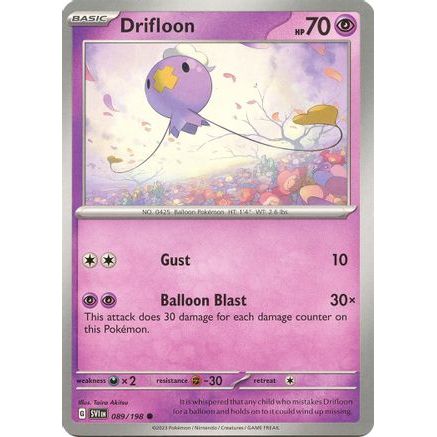 Drifloon 89 - SV01 Scarlet & Violet Base Set Reverse Holofoil