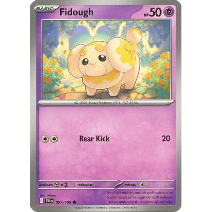 Fidough - 097/198 97 - SV01 Scarlet & Violet Base Set Reverse Holofoil