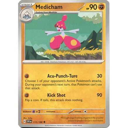 Medicham - 111/198 111 - SV01 Scarlet & Violet Base Set Reverse Holofoil