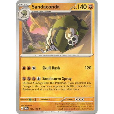 Sandaconda 120 - SV01 Scarlet & Violet Base Set