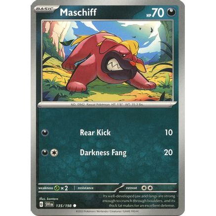 Maschiff - 135/198 135 - SV01 Scarlet & Violet Base Set Reverse Holofoil