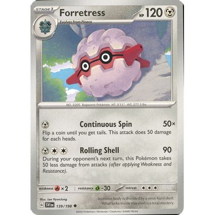 Forretress 139 - SV01 Scarlet & Violet Base Set Reverse Holofoil