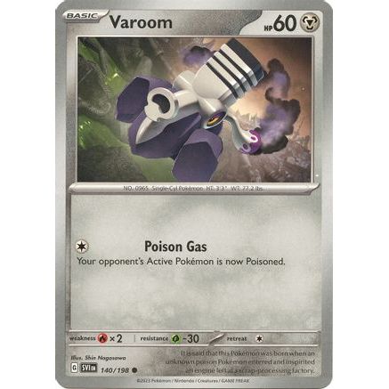 Varoom - 140/198 140 - SV01 Scarlet & Violet Base Set Reverse Holofoil