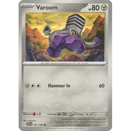 Varoom - 141/198 141 - SV01 Scarlet & Violet Base Set Reverse Holofoil
