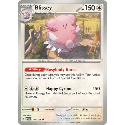 Blissey 145 - SV01 Scarlet & Violet Base Set Reverse Holofoil