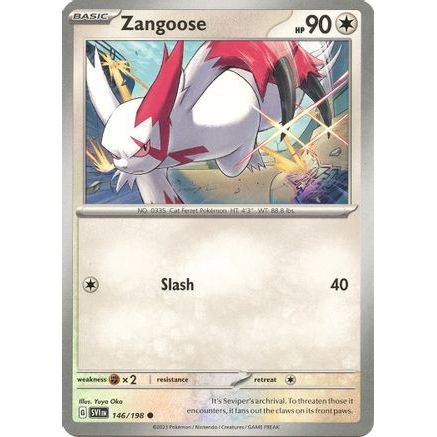 Zangoose - 146/198 146 - SV01 Scarlet & Violet Base Set Reverse Holofoil