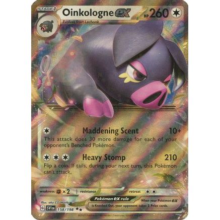 Oinkologne ex - 158/198 158 - SV01 Scarlet & Violet Base Set Holofoil