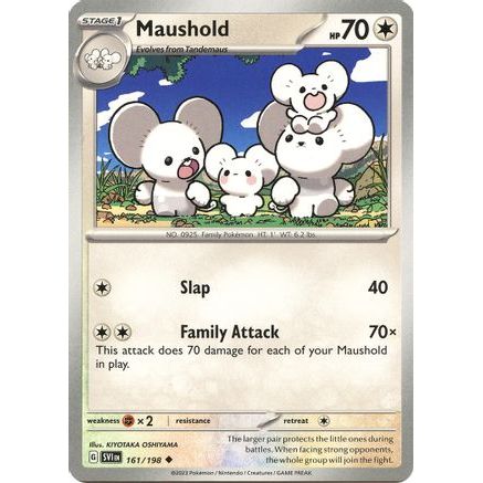Maushold 161 - SV01 Scarlet & Violet Base Set Reverse Holofoil
