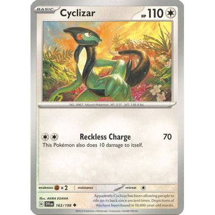 Cyclizar - 163/198 163 - SV01 Scarlet & Violet Base Set Reverse Holofoil