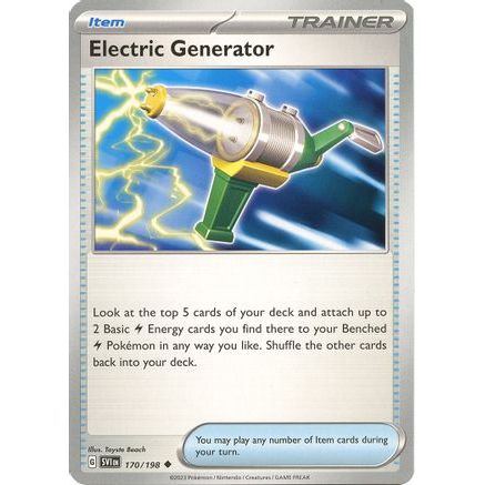 Electric Generator 170 - SV01 Scarlet & Violet Base Set Reverse Holofoil