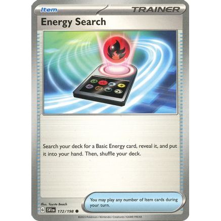Energy Search 172 - SV01 Scarlet & Violet Base Set Reverse Holofoil