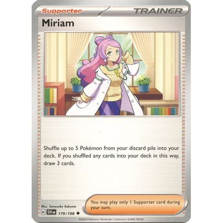 Miriam - 179/198 179 - SV01 Scarlet & Violet Base Set