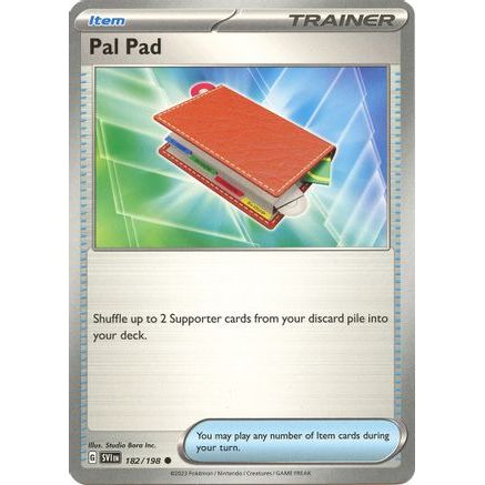 Pal Pad 182 - SV01 Scarlet & Violet Base Set Reverse Holofoil